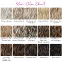 REECHO Clip in Hair Extensions, 4PCS Blonde Hair Extensions 24" Thick Long Beach Waves hair extensions HE003 Invisible Lace Weft Natural Soft Hairpieces for Women Ash Blonde with Highlights