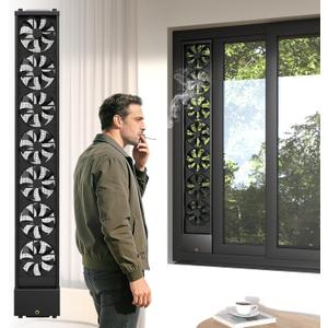 Vertical Window Fan for Sliding Windows (110~115cm/43.3~45.3in)