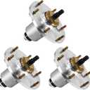 109-6917 Mower Deck Spindle Assembly 3Pcs, Fits for Exmark 48 52 60 66 and 72 Inch Lazer Z AS/DS/XS/X Series Ride-On Zero Turn Mowers, 7-1/2 Inch Height; 103-9541, 810-CSP2287N, 82-055, 285-887