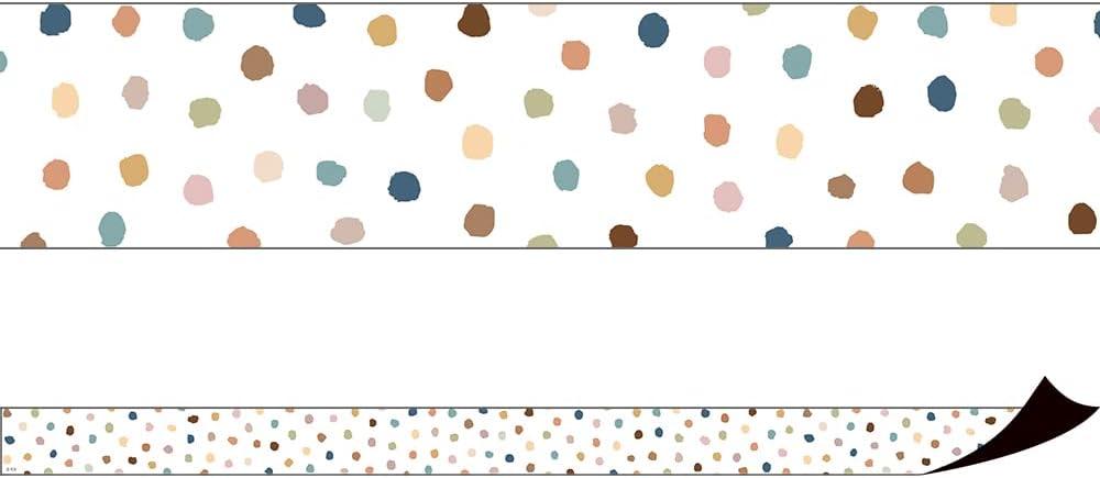 Teacher Created Resources Everyone is Welcome Painted Dots Magnetic Border
