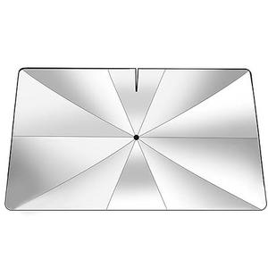 Shade Your Drive, Windshield Sunshade, Gray 