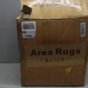 Art&Tuft Washable Rugs 8x10, Anti-Slip Backing Abstract 8x10 Area Rugs for Living Room, Foldable Stain Resistant Machine Washable Area Rug (8'x10', Beige)