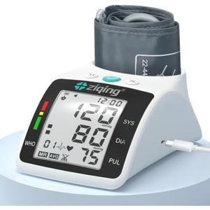 Blood Pressure Monitors, Double love Blood Pressure Machine Bp Cuff Automatic Upper Arm with 9-17.3 inches Adjustable Automatic High Blood Pressure Cuff for Home Use 2 x 99 Sets Memory