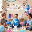 Baseball Ice Cream Drip Birthday Party Decorations, Happy Birthday Banner and Honeycomb Centerpieces, Respect The Drip Sports Theme Supplies for Boys Men