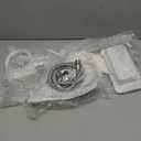 SAMODRA Bidet Attachment, Non-Electric Cold Water Bidet Toilet Seat Attachment with Pressure Controls, Retractable Self-Cleaning Dual Nozzles for Frontal & Rear Wash - Black