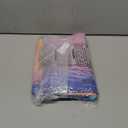 Summer Seaside Sunset Photography Backdrop Beach Palm Tree Colorful Lights Background Vacation Wedding Bride Shower Baby Birthday Party Decorations Banner (10x8FT300x240cm)