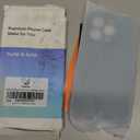 Magnetic for iPhone 16 Pro Case, Compatible with MagSafe, with 9H Nano Screen Protectors, Full Camera Protection, Silicone Shockproof Microfiber Lining Phone Case 6.3", Midnight Green