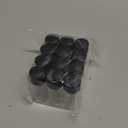 10ml Clear Glass Vials with Screw Caps and Plastic Stoppers, Small Liquid Sample Vial, Leak-Proof Vial, 12PCS