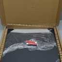 Delma Frameless Mirror Tiles 14"x12"x8 Pcs Wall Mounted, Shatter Resistant Full Length Tempered Glass Panels for Home Gym Bathroom Bedroom & Living Room Decor