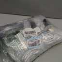 70% Aluminum Shade Cloth 6.5 FT x 6 FT, Silver Tarps Fabric Privacy Screen Pet Shade Car Cover Patio Garden Pergola Cover Canopy with Grommets and Ball Bungee, Aluminum Foil Shade Net