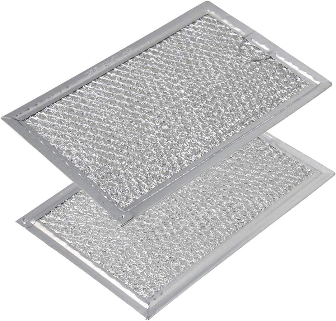Compatible Aluminum Microwave Grease Filters for GE WB06X10608 AFF77-M 2 Pack