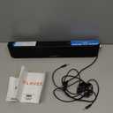 Nylavee Computer Speakers, Hi-Fi Stereo Computer Sound Bar with Bluetooth & 3.5mm Aux, USB/USB-C Powered for Desktop PC, Laptop & Monitor, Built-in Mic and Headphone Jack