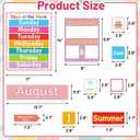 3 x Fancy Land Classroom Calendar Bulletin Board Set Preschool Classroom Decor