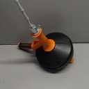 Drain Auger, Clog Remover with Drill Adapter, 25 Feet Flexible Plumbing Snake Use Manually or Powered for Kitchen,Bathrom and Shower Sink, Comes with Gloves (orange)