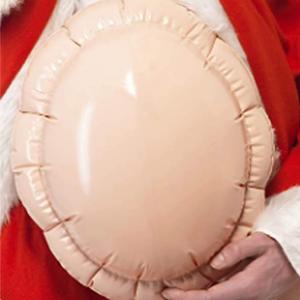 Inflatable Fake Belly - Pregnant Woman Cosplay Belly, Santa Costume Accessory