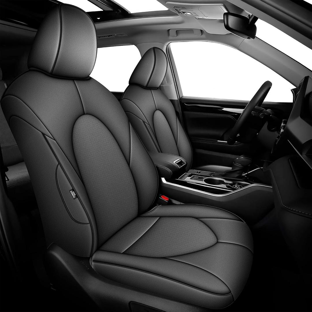 AOMSAZTO Seat Covers for Toyota Highlander 2020-2026 Full Set 3 Row 7 Seats
