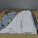 ZOMISIA Dog Car Seat for Small to Medium Dogs - Waterproof Pet Booster Seat with Clip-On Safety Leash, Carrier for Puppy up to 25 lbs, Memory Foam Filling & Adjustable Buckles, Green Houndstooth