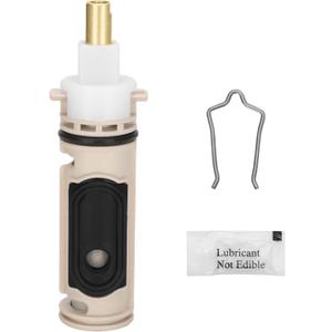 1222 Replacement Cartridge Kit for Moen One-Handle Posi Temp Faucets,Replacement Compatible with Moen Tub ShowerDurable Brass & Plastic(Retainer Clip Included,Installation Instructions)