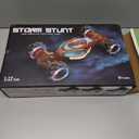 Remote Control Gesture Sensor Toy Cars Drift Twist Car 360° Rotate Off-Road Vehicle with Light Music for 6 7 8 9 10 11 12 Years Old Kids Birthday Xmas Gift (Red Stunt Rc Car)