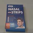 100Pcs Nasal Strips for Snoring, Extra Strength Nose Strips Breathing, Nose Tape for Sports and Sleep, Anti Snoring Strips Help Stop Snoring and Nasal Congestion Relief (Light Brown)