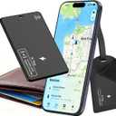 F01 Ultra-Thin Wallet Tracker Card, Wireless Charging Recharged X-Tag Tracker, Keys Finder & Item Locator for Keys, Bags, Passport