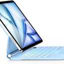 Keyboard Case for iPad Air 13 inch (M3 2025/M2, 2024),iPad Pro 12.9 inch (3/4/5/6th Gen)Magic-Style Magnetic  Floating Cantilever Stand  Backlit Keyboard Case with Multi-Touch Trackpad