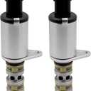 Camshaft Engine Oil Control Variable Valve Timing VVT Solenoid, Compatible with Chevy Aveo Cruze Sonic Trax for Astra for Pontiac G3 for Saturn, Replace# 12992408 55567050 918-006 (2PCS)