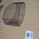 Bestpet 24 Tall Foldable Dog Playpen Crate Fence Pet Kennel Play Pen Exercise Cage 8 Panel Black, 24"