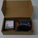 Vacuum Compression Bags for Travel with Usb Electric Pump, Reusable & Space Saver Vacuum Storage Bags with Waterproof Zipper for Duitcase and Backpack, Black (2Pack+Pump)