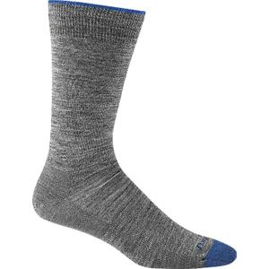 Darn Tough Men's Solid Crew Lightweight Sock (Style 6032) - (XX-Large, Gray)