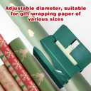 2 x 2 Pack Wrapping Paper Cutter & Adjustable Wrapping Paper Cutter, Gift Wrap Cutter Tool for Christmas Birthday, Easy Cut for Present Wrapping