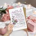 Heartfelt Mother's Day Card for Mother In Law, Mother-In-Law Mothers Day Card from Daughter-in-Law, Thank You Cards Gifts for Mom