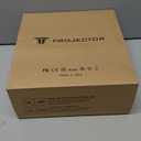 1500 ANSI Official Licensed Google TV Smart Projector, HAPPRUN 4K Full HD Home Theater with Auto Focus, Dolby Sound, Wi-Fi Bluetooth, Built-in Apps, Compatible with Phone & PC, Indoor & Outdoor Use (Black)