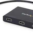 StarTech.com 3-Port Multi Monitor Adapter - Mini DisplayPort to HDMI MST Hub - Triple 1080p/Dual 4K 30Hz - Video Splitter for Extended Desktop Mode on Windows Only - mDP 1.2 to 3x HDMI (MSTMDP123HD)