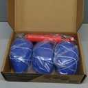 GoSports Swimming Pool Basketballs 3 Pack - Red or Blue - Great for Floating Water Basketball Hoops