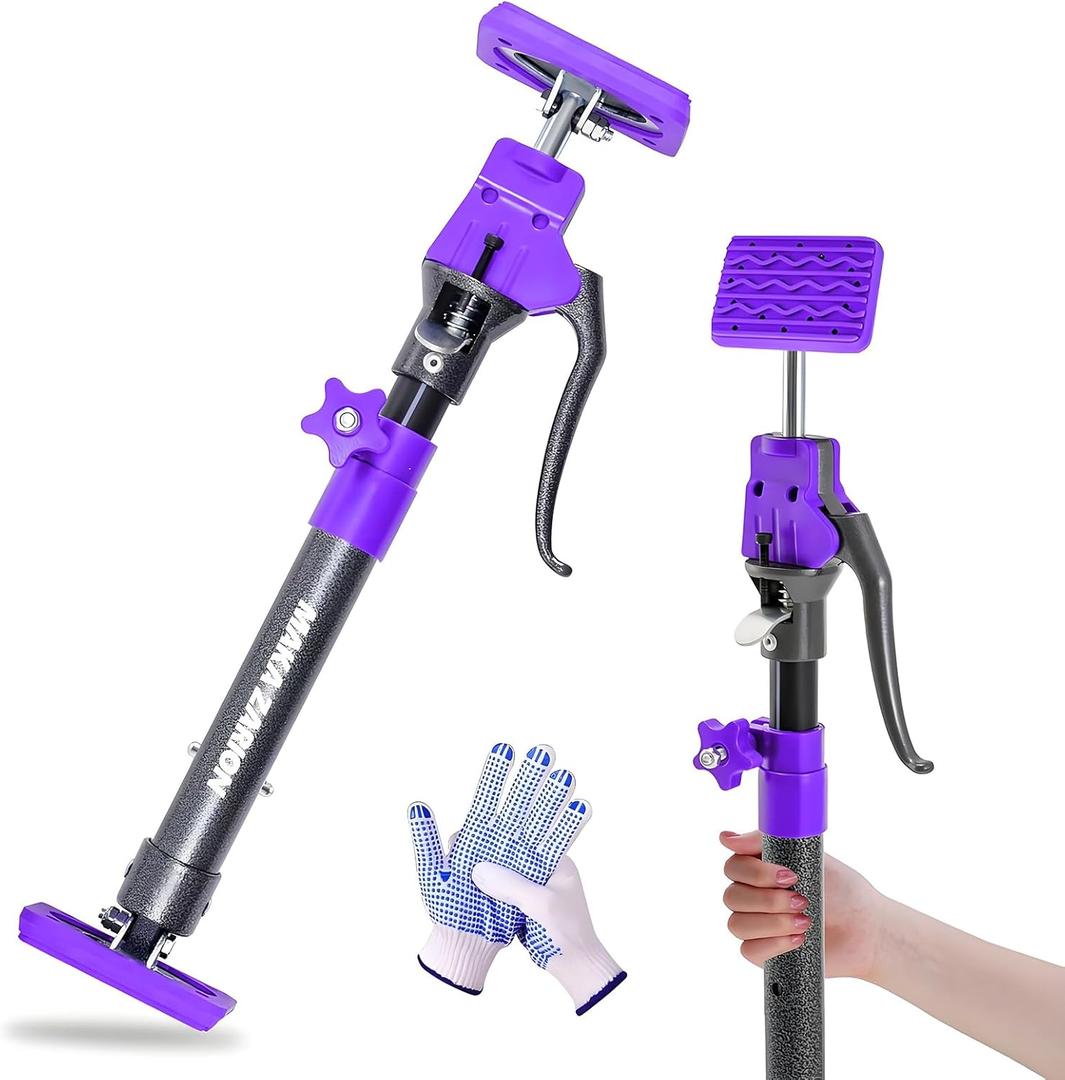 Quality Steel Cabinet Jacks for Installing Cabinets, 3rd Hand Support System 200LB, Adjustable Support Pole Jack 15.8-23.6 in, Perfect for Cabinet Lift Installation Tools, Quick Support Rod, 1-Pack