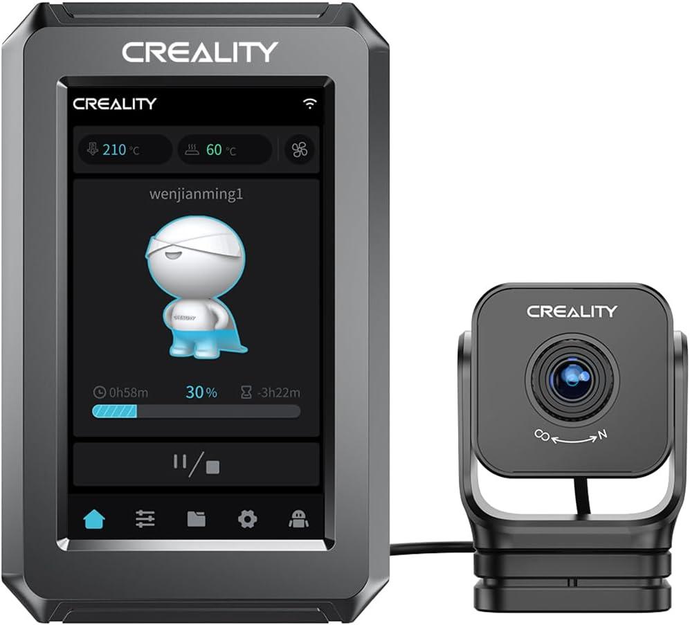 Creality Nebula Smart Kit, High-Speed Printing Nebula Pad with Nebula 3D Printer Camera 4.3 inch Touch Screen Remote Monitoring Time-Lapse Photography for Ender 3 V3 SE/Ender 3/Ender 3 Max Neo/V2/S1