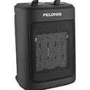 Pelonis 1500 Watt 9-in-Electric Personal Ceramic Space Heater with Thermostat