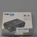 KIWIFOTOS 65 Slots Coin Cell Battery Case for CR2032 CR2016 CR2025 LR44 CR2320 CR2325 CR2330 CR2354 CR2430 CR2450 & LR41 AG13 Button Battery Holder Organizer IP67 Waterproof