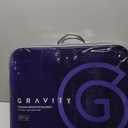 Gravity Weighted Blankets for Adults, 20lbs Grey (48" x 72", Twin/Single) - Heavy Comfort Cotton Blanket with Glass Beads - Utra-Soft Premium Breathable Microfiber Duvet Cover - Machine Washable