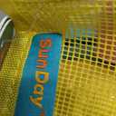Beach Shell Bags for Holding Beach Shell, Beach Mesh Bag,Shell Collecting Bags for Kids Shell bag for Picking Up Shell  - Pack of 2 