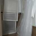 SEE SPRING X-Large Shoe Storage Box Fit Size 11, Clear Plastic Stackable Shoe Organizer for Closet, Space Saving Foldable Shoe Rack Sneaker Container Bin Holder, 12 Pack Clear