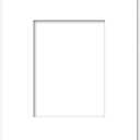 16x20 Matting for 9x12 Photograph or Artwork 4-Ply Bevel Cut Acid Free Matboard for Picture framing (White)