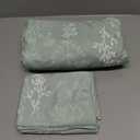 Bedsure Queen Comforter Set - Sage Green Bed Set, 3 Pieces Lightweight Summer Cute Floral Bedding, 1 Soft Reversible Botanical Flowers Comforter and 2 Pillow Shams