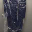 R&M Richards Women's Elegant Solid Knit Dress W/ & Rhinestone Trim & Slit, Formal Fitted Silhouette Evening Cocktail Attire (Size 12)