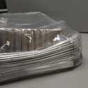 21"x13" Large Full Size Aluminum Pans With Lids （15 Pack）, 21x13x3.2