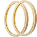 (1 Set) 8 3/8" Pool Light Lens Gasket  - Exact Replacements for Pentair 79101600Z and 79104800 - Compatible with Pentair IntelliBrite, AmerLite, and SAM Amerlite Lights ((2 Sets) 8 3/8" Gasket , Beige)