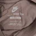 Nike Women's Sportswear Chill Knit Slim Long-Sleeve Cropped Top, Tattoo/White, Medium (L)