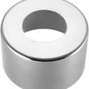 uxcell Round Escutcheon Plate 66x40mm Stainless Steel Polishing for 33mm Diameter Pipe