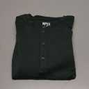 Long Sleeve Men's Henley - 100% Merino Wool - 3 Button Front Closure - Casual Shirt (XX-Large)